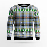 Clan Bell of the Borders Tartan Christmas Ugly Sweater OS12 Bell of the Borders Tartan Tartan Ugly Sweater